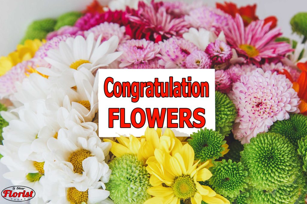 congratulations flowers Victoria